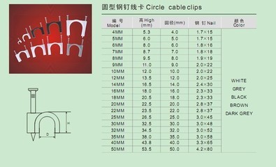 钢钉圆6-麻辣圆钉-钢钉圆6-上海浦胜五金交电